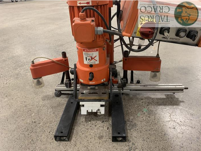 Used 1996 Blum Minipress CA Hinge machine drilling