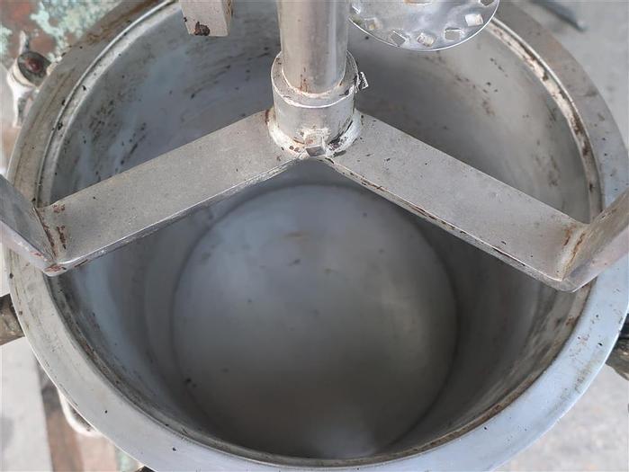 Used MYERS DUAL SHAFT MIXER - S/S - VACUUM - JACKETED