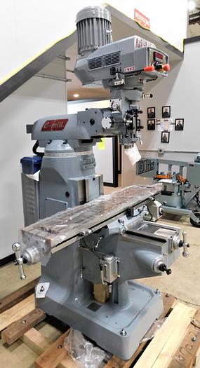 ACER 9" x 49" E-Mill Vertical Milling Machine 3VSII