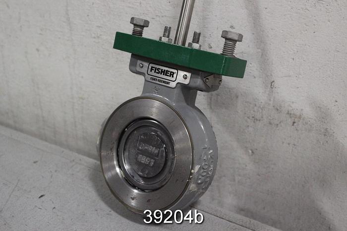 Unused Fisher 3" Butterfly Valve Body, Type 8560, Unused #39204