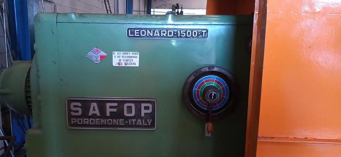 Buone Tornio Frontale SAFOP LEONARD 1500 T