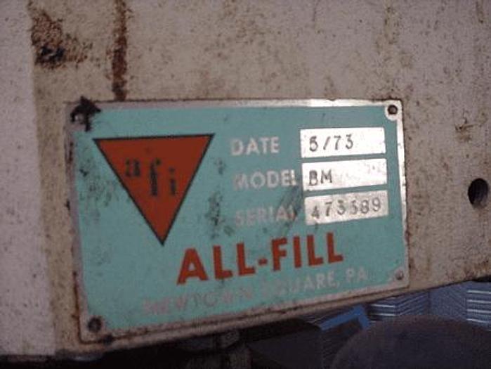 Used ALL FILL AUGER FILLER – MODEL B – S/S