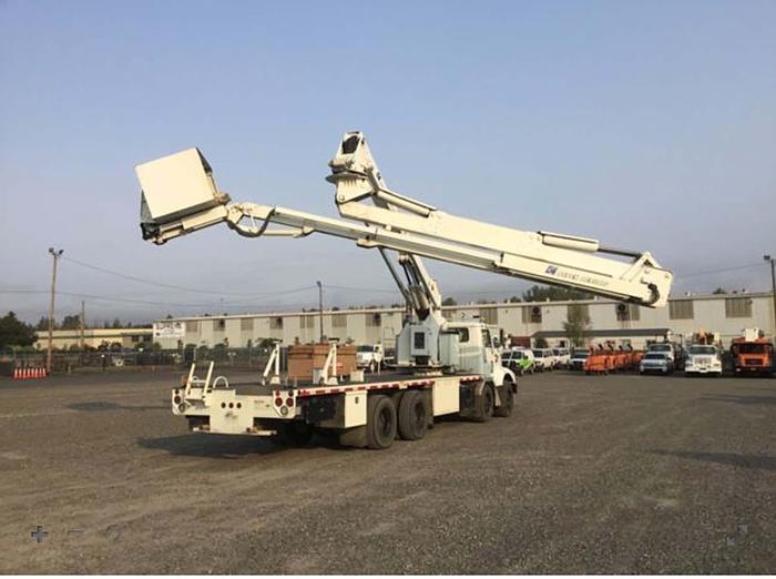 Used 2002 International 2674 Aspen Aerials UB50 Bridge Inspection Bucket Truck - M50123