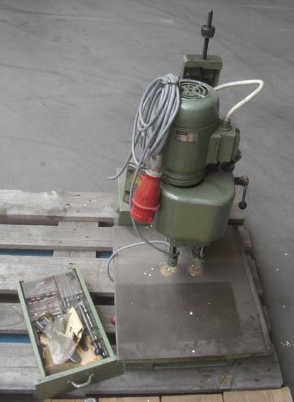 Used Constantin Hang 136 DK tabletop paper drill 1988