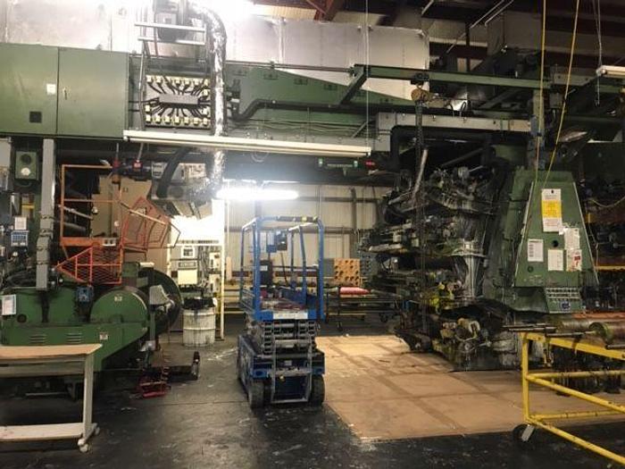 Used 55" KIDDER 8-COLOR CYLINDER PRINTING PRESS