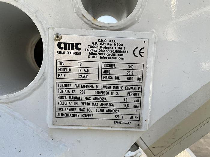 Used 2013 RENAULT MAXITY CON PIATTAFORMA CMC TB 240