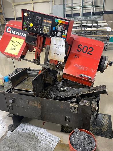 Used 1991 Amada HFA250W 12" x 10" Horizontal Bandsaw - 2 units available