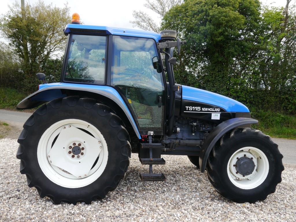 Used New Holland TS115 4wd Tractor