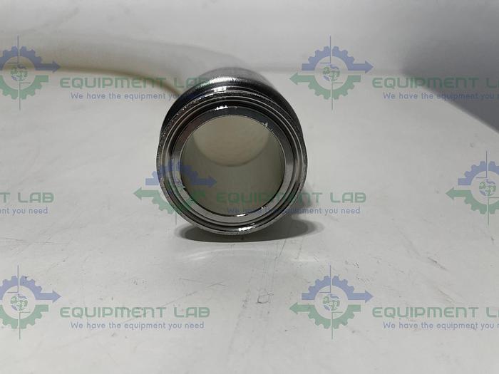 Used Sani-Tech  STHT-WR-1500 60" Silicone Hose w/ 1 1/2" Sanitary Fitting