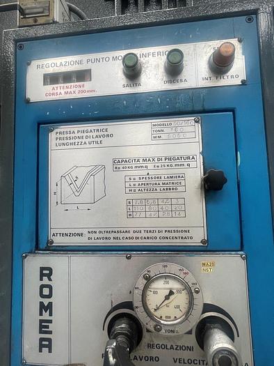 Usato PIEGATRICE ROMEA IDRAULICA 5000 X 160 TON