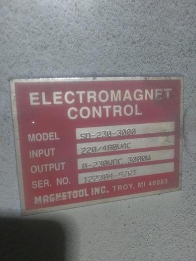 Used 1980 Mattison Rotary Grinder, 72" Chuck, 84" Swing, 32" Under Wheel, 150 HP Spindle with 36" Diameter Wheel