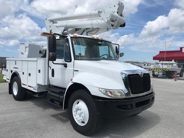 Used Altec TA45M 50ft Bucket Boom on 2009 International 4300 Utility Truck - C91761