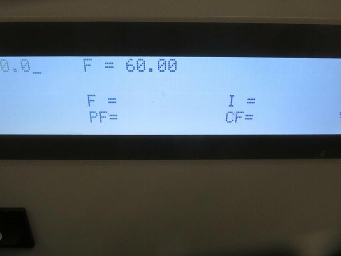 Used Chroma, 61601, Programmable AC Source, 0-300 VAC, 500 VA, 15-1000 HZ