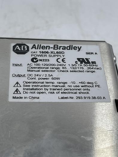 Used Allen-Bradley 1606-XL60D Ser A