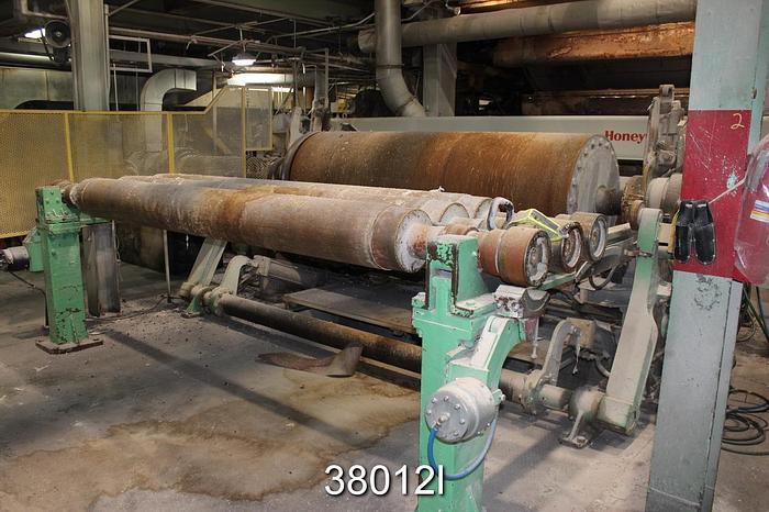 Used Beloit Tissue Machine 100" Web 96" Trim, 4000FPM, 75 TPD #38012