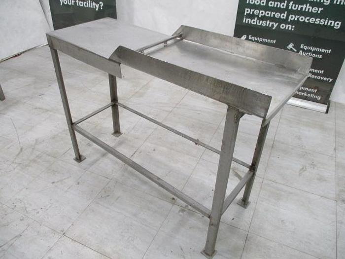 Used Table; Stainless Steel; 48"x17"