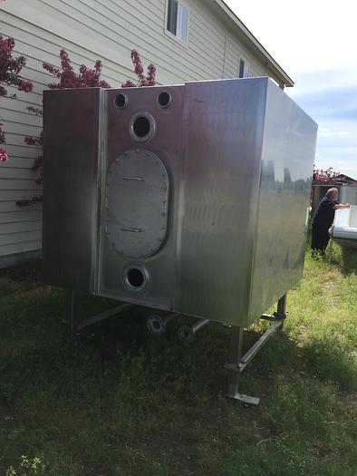 Used Tank, 1,585 Gallon, 316 Stainless Steel, Carnitech, FT/CB,  #C741053