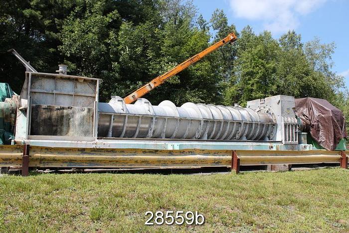 Used Andritz/Dupps 3620 Dewatering Screw Press With Falk Gear Box #28559