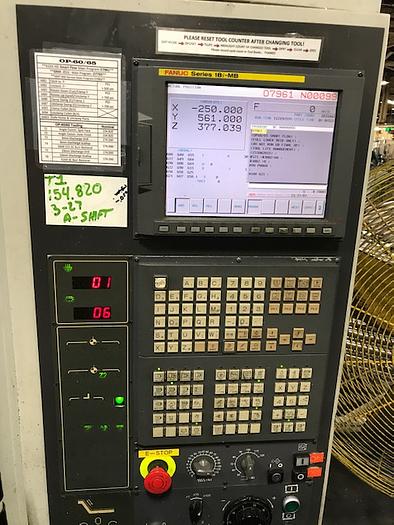 Used 2007 HARDINGE-BRIDGEPORT XR760 VMC PRODUCTION CENTER