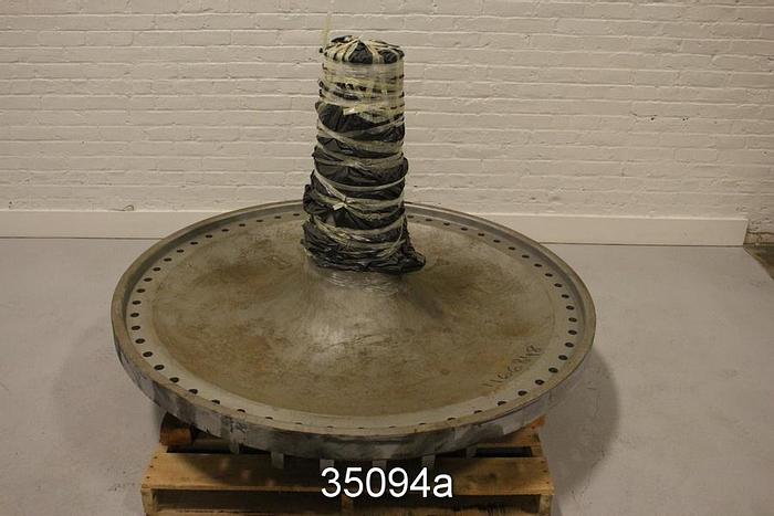 Unused Beloit 60" Diameter Dryer Can Head, Drive Side #35094
