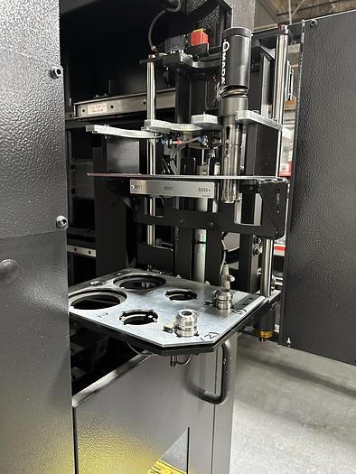 Used 2013  Amada  Acies 2515T Punch/CO2 LASER WITH TOOL LOADER, TOOLING, SPINDLE