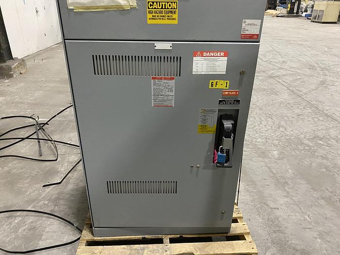 Used GENERAL ELECTRIC LIMITAMP STARTER CR194A118B2 500 HP CONTROLLER W/ DRAW-OUT AIR-BREAK CONTACTOR