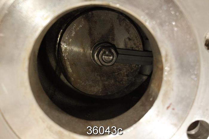 Used Fabri 8" Hand Operated Knife Gate Valve #36043