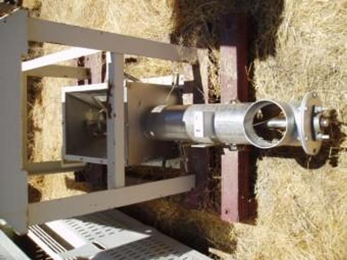 Used Feeder, Screw, 6" X 36", S/st, 1-1/2 HP, Mixing, #S733274