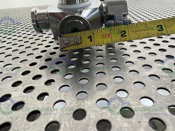 Used Pharmacia  Salvi DN6 460 4-way 316L Valve 18-5757-01 w/ 1/2" Sanitary Fitting