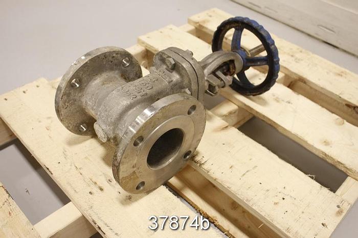 Used Sharpe 3" Outside Stem And Yoke Gate Valve #37874