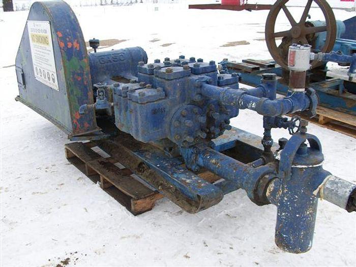 Used Gaso 1849 Duplex Mud Pump