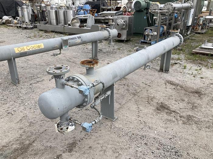 Used GEA FES Inc. approximately 230 square foot shell and tube heat exchanger