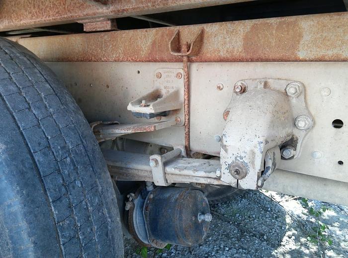 Usado 1987 DAF 2500 ATI 19 ton flatbed truck.