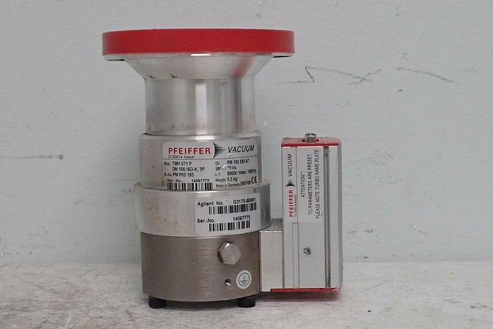 Used Pfeiffer TMH-071 P DN 100 ISO-K, 3P Turbo Pump with TC 100 Controller