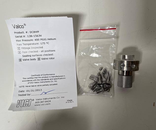 Vici Valco DC8WP 1/16 High Temp Gc Switching/Sampling Valve