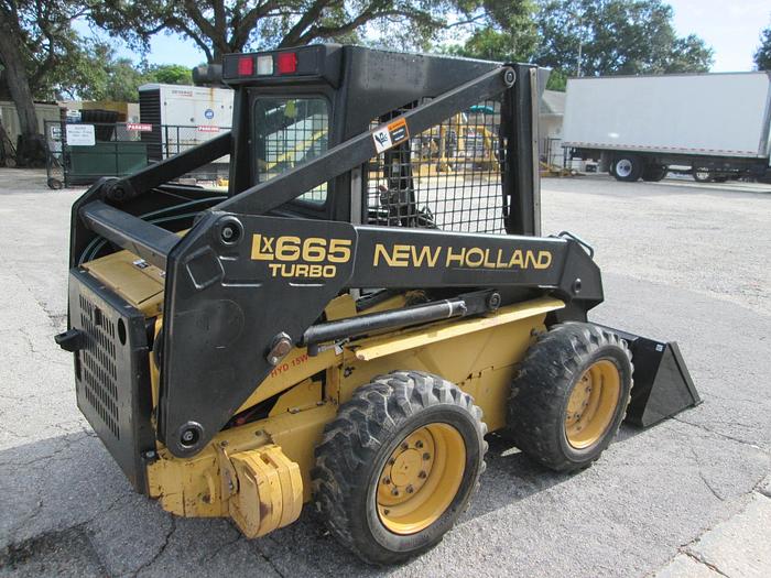Used 1996 New Holland LX 665 Turbo Skid Steer