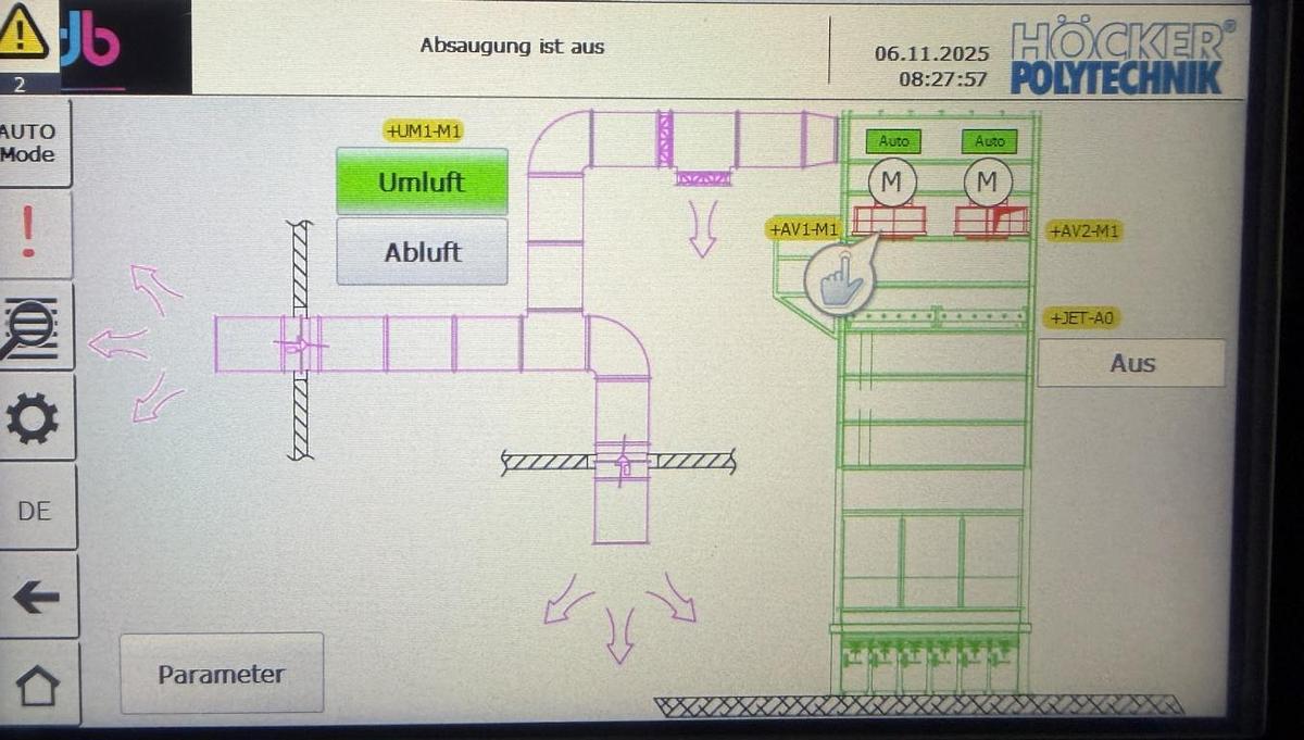 Gebraucht Absauganlage Höcker Polytechnik Mulitstar 2018, 22