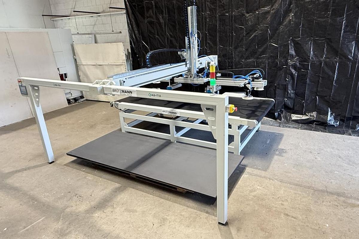 Stapelgerät KaMa, Vakuum, Platten max. 3.000x1.300
