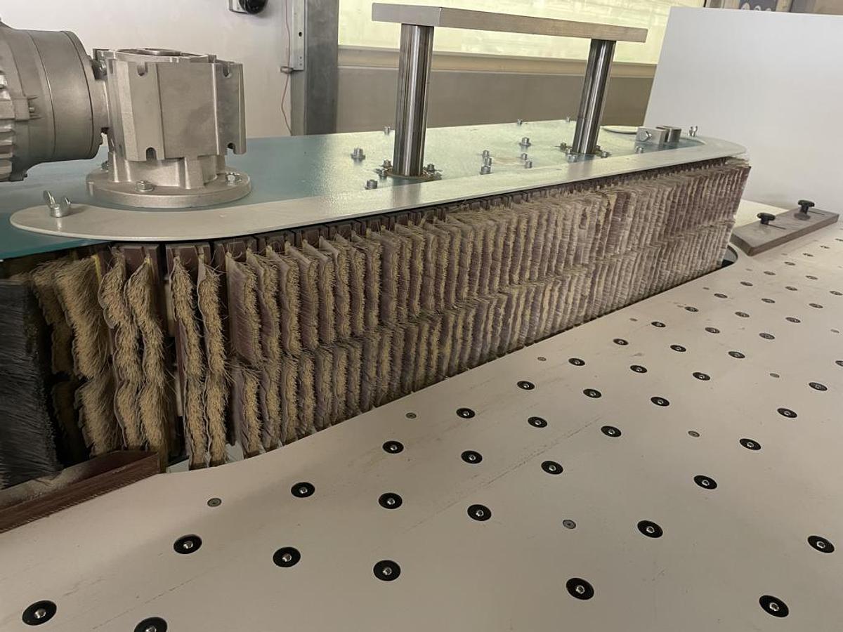 Used Kantenschleifmaschine, Bürsten,  ROBA - Duplex