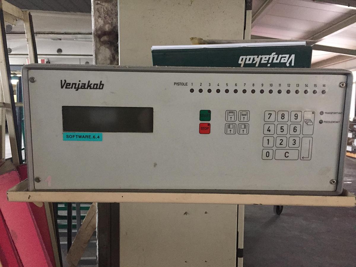 Used Spraying machine Venjakob HGS-Duo steel belt conveyor