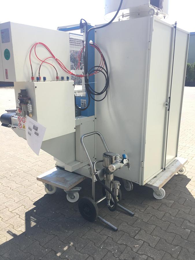 Used Leistenspritzautomat Makor CSP 4