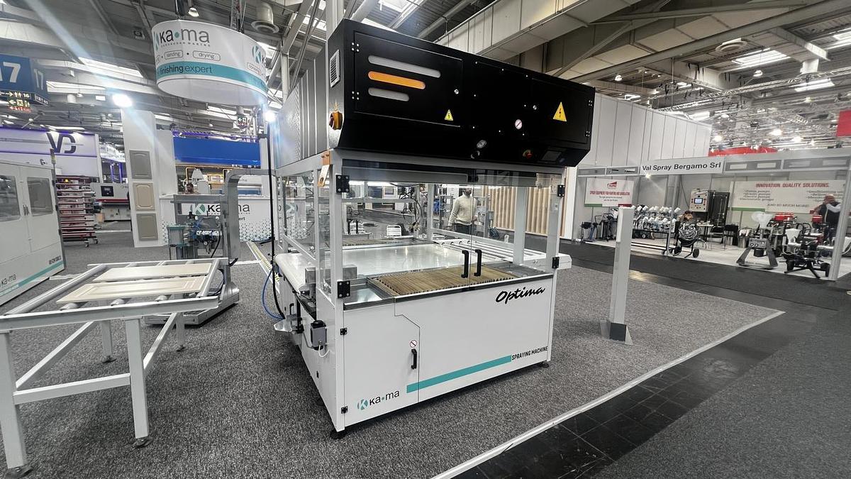 Spritzautomat KaMa Optima mit Spritzausrüstung