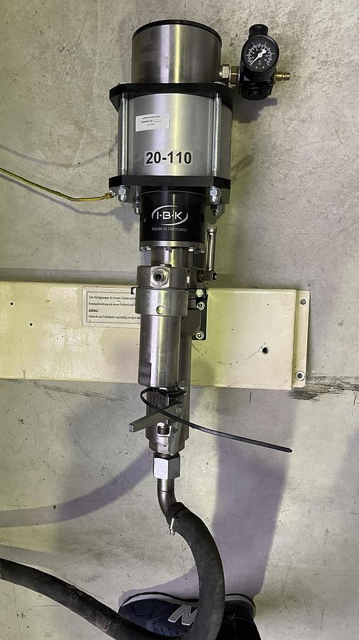Used Piston pump IBK, 10-220 stainless steel