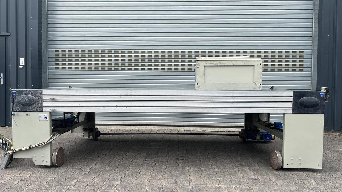 Gebraucht Gurtbandtransport Elmag Superfici, Länge 3.750mm