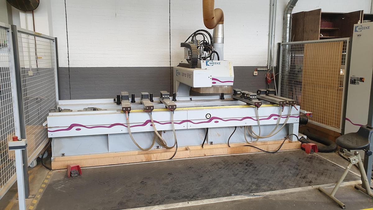 Used CNC machining center Weeke OPTIMAT BP 85