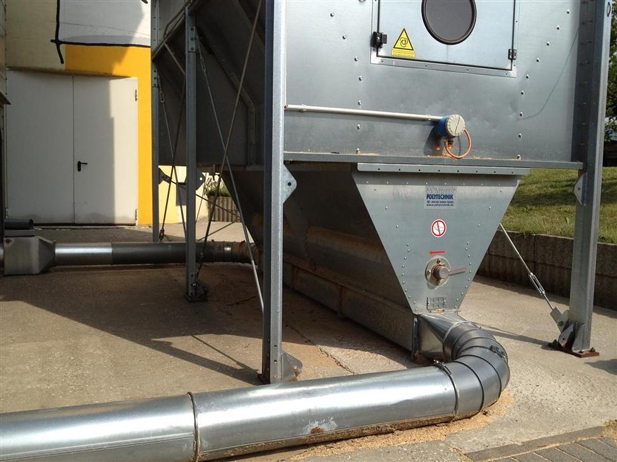 Used Extraction system Höcker Polytechnik 28,000 m³/h