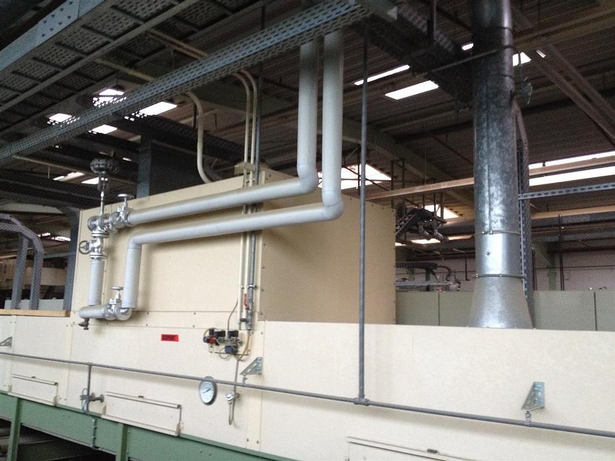 Used Düsentrockenkanal Hackemack KTR 2540