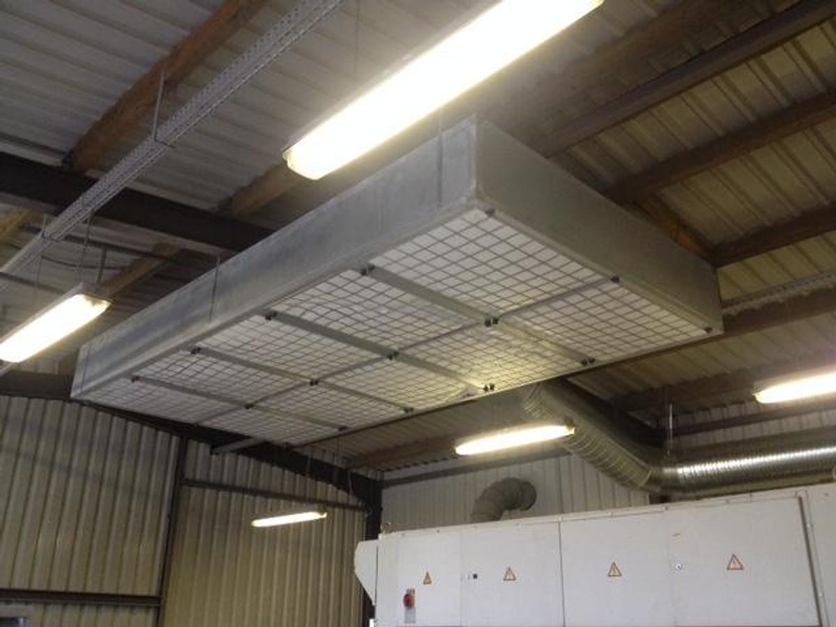 Used Filtereinblaskassette 5000 x 2500 x 500 mm