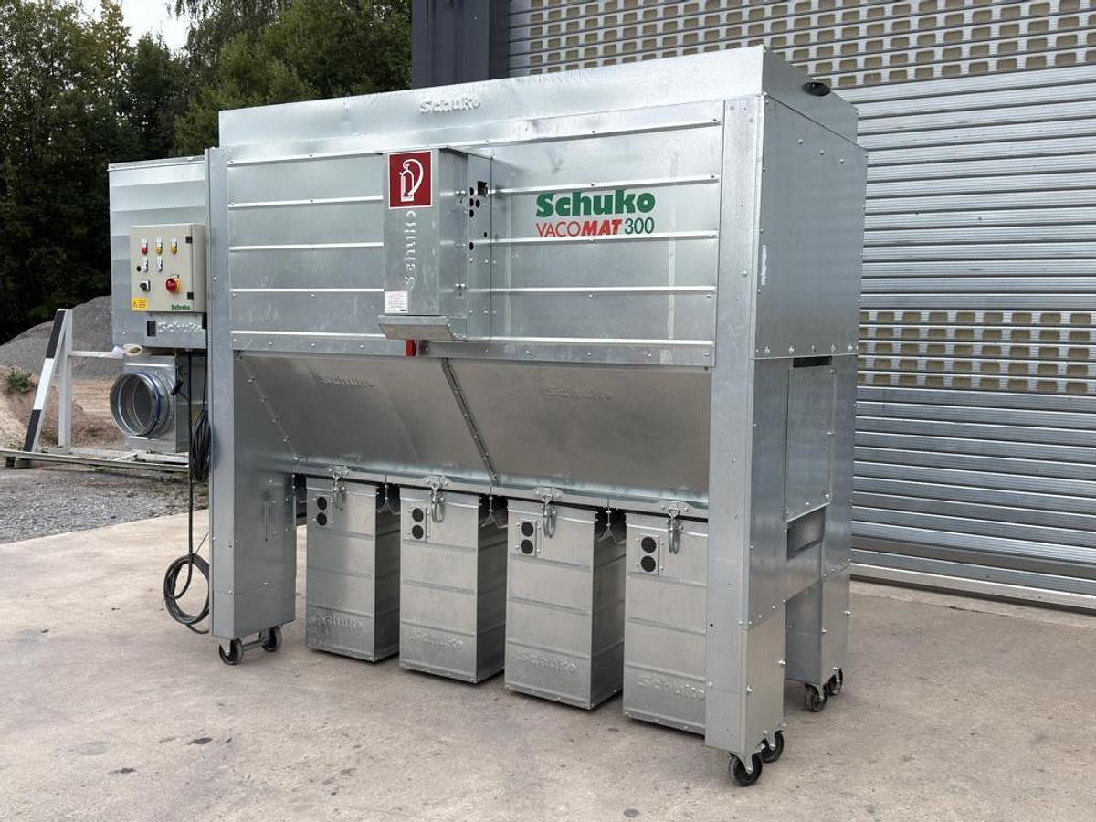 Used Extraction system Schuko VACOMAT 300 dust extractor V23