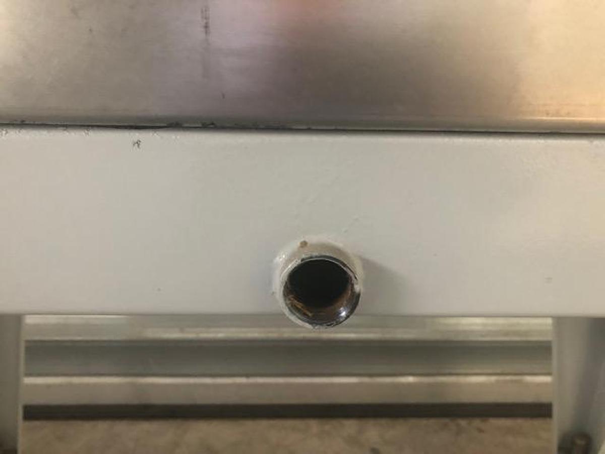 Used Reinigungs-und Waschwanne mit Deckel Edelstahl